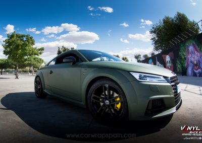 AUDI TT MILITARY GREEN