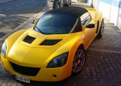 OPEL SPEEDSTER YELLOW MATTE METALLIC