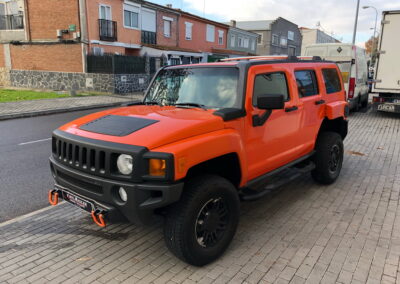 HUMMER H3 ORANGE GLOSS
