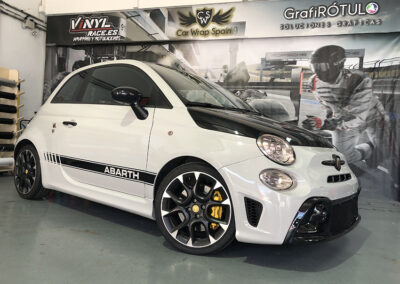 FIAT 500 ABARTH GLOSS STORM GREY
