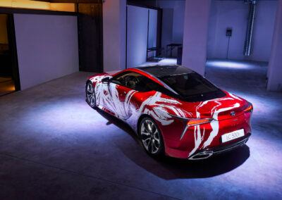 Car Wrap Spain Lexus LC500h Art Car