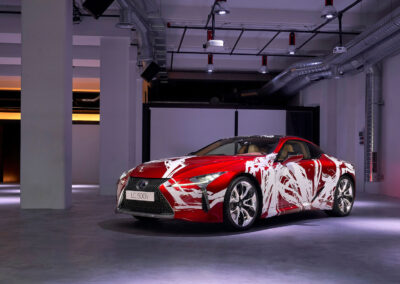 Car Wrap Spain Lexus LC500h Art Car