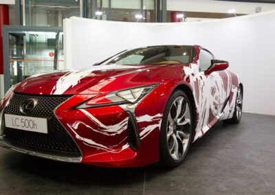 Lexus LC500h Art Car