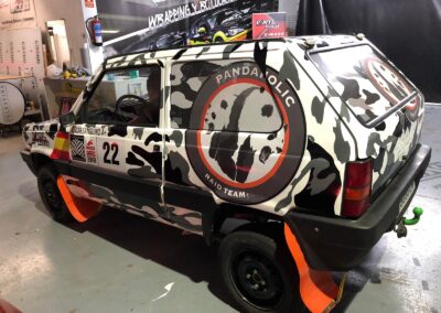 Car Wrap Spain Pandaholic Raid Team
