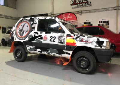 Car Wrap Spain Pandaholic Raid Team