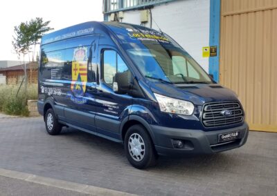 Rotulación Ford Transit Los Fernández