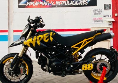 Car Wrap Spain Ducati Hypermotard