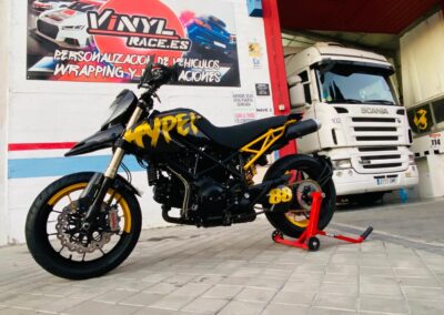 Car Wrap Spain Ducati Hypermotard