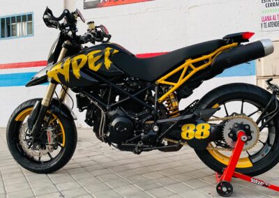 Car Wrap Spain Ducati Hypermotard